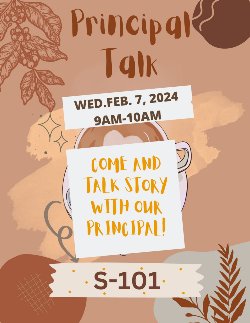 February Principal Talk